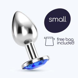 PLUG ANAL JOIA BIJOU AZUL...