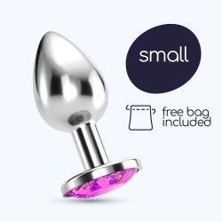 PLUG ANAL JOIA BIJOU ROSA...