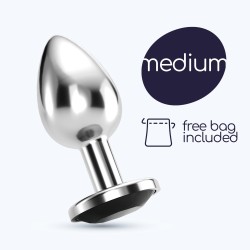 PLUG ANAL JOIA BIJOU PRETO...