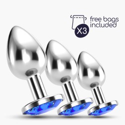 ANAL TRAIN TRIO BIJOU AZUL...