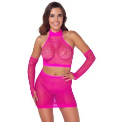 CONJUNTO DE 4 PEÇAS ROSA...