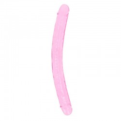 DILDO DUPLO CRYSTAL CLEAR...
