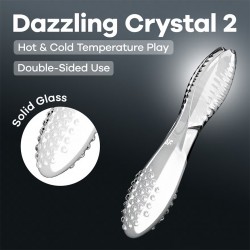 DILDO DE VIDRO DAZZLING...