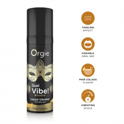 VIBRADOR LÍQUIDO COM SABOR...