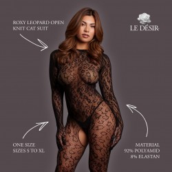 CATSUIT ROXY LEOPARD OPEN...