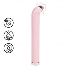 VIBRADOR GLASS G-SPOT ROSA...